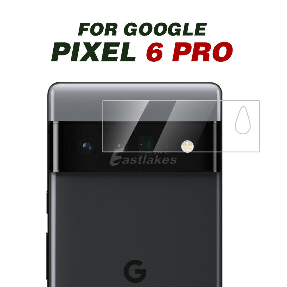 Google Pixel 6 Tempered Glass Camera Lens Protector - Eastlakes Electronics
